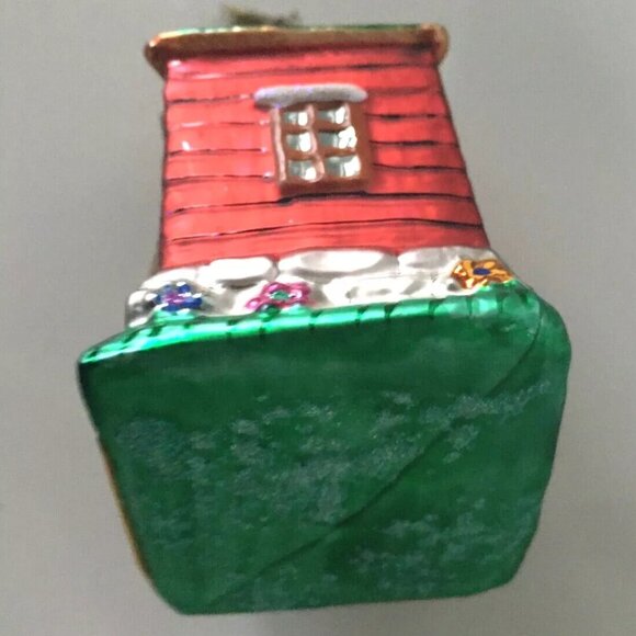 NEW Authentic Christopher Radko AL Assistance League School HOUSE Glass Ornament - Picture 5 of 12